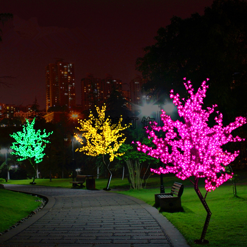 Outdoor Lighting Tree - Veilleuse LED artificielle étanche en forme