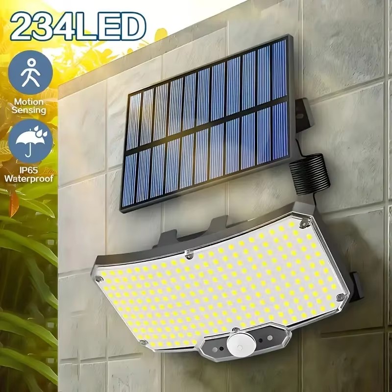 Outdoor Lighting Waterproof - Lampes solaires d'extérieur 234 LED avec