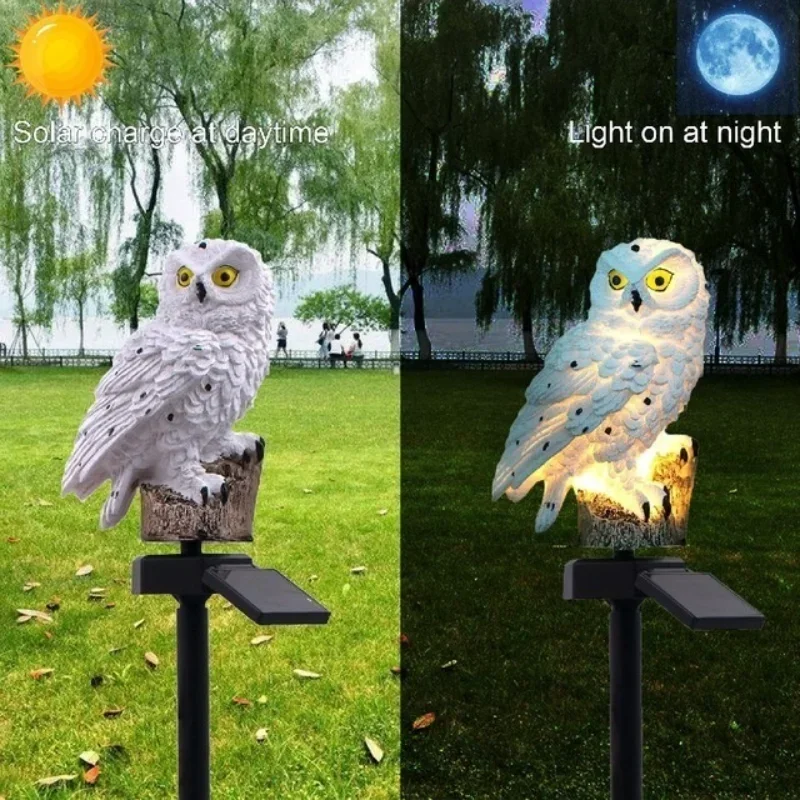 Outdoor Lighting Wire - Lampadaire LED Solaire Étanche avec Motif