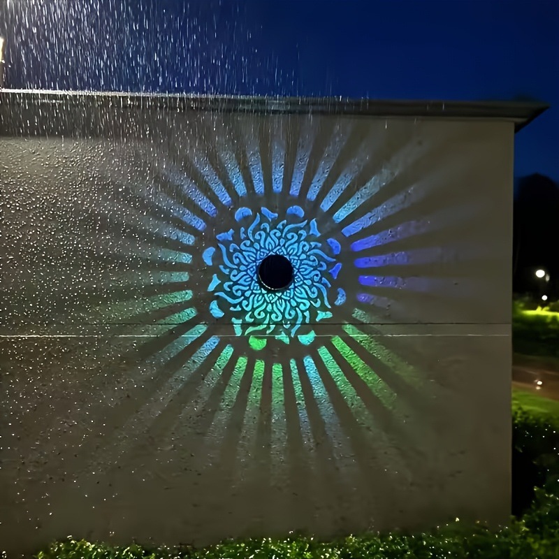 Outdoor Lighting Wire - Lanterne solaire LED murale à projection