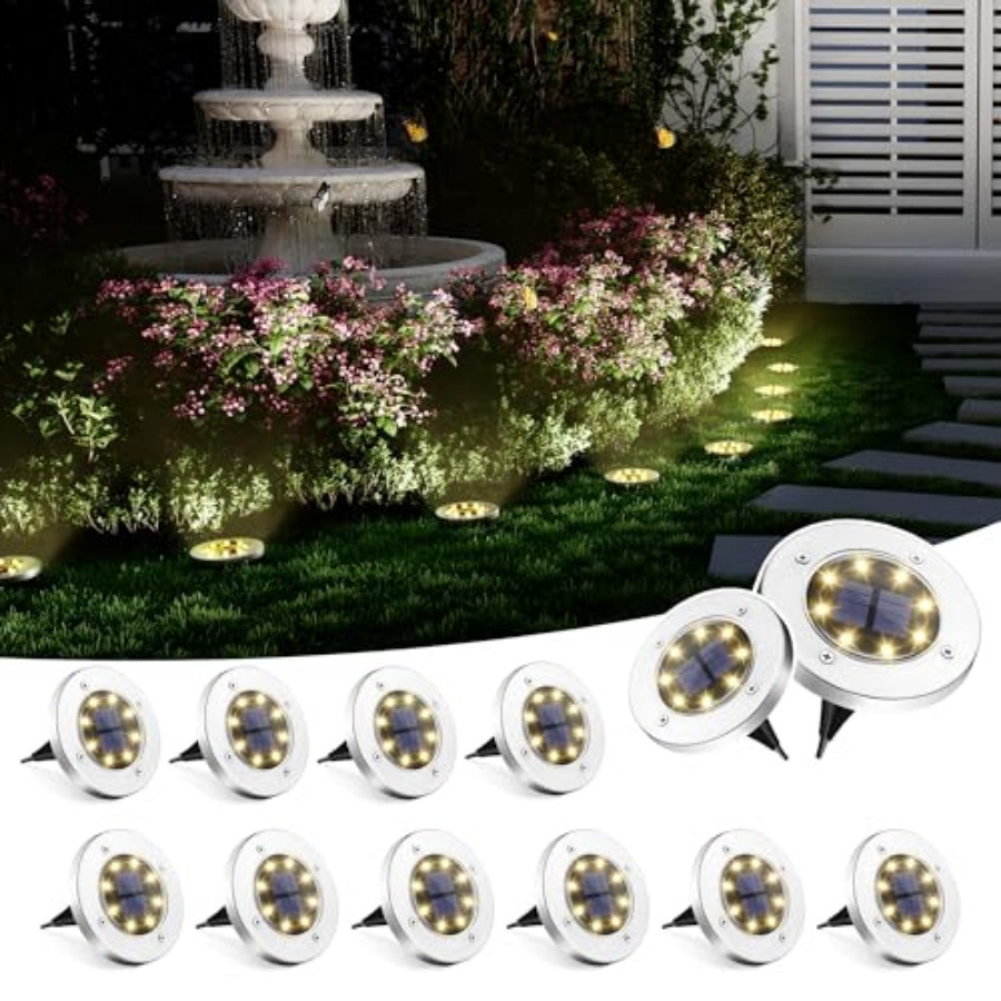 Outdoor Lighting Waterproof - Lampes solaires au sol, lampes solaires