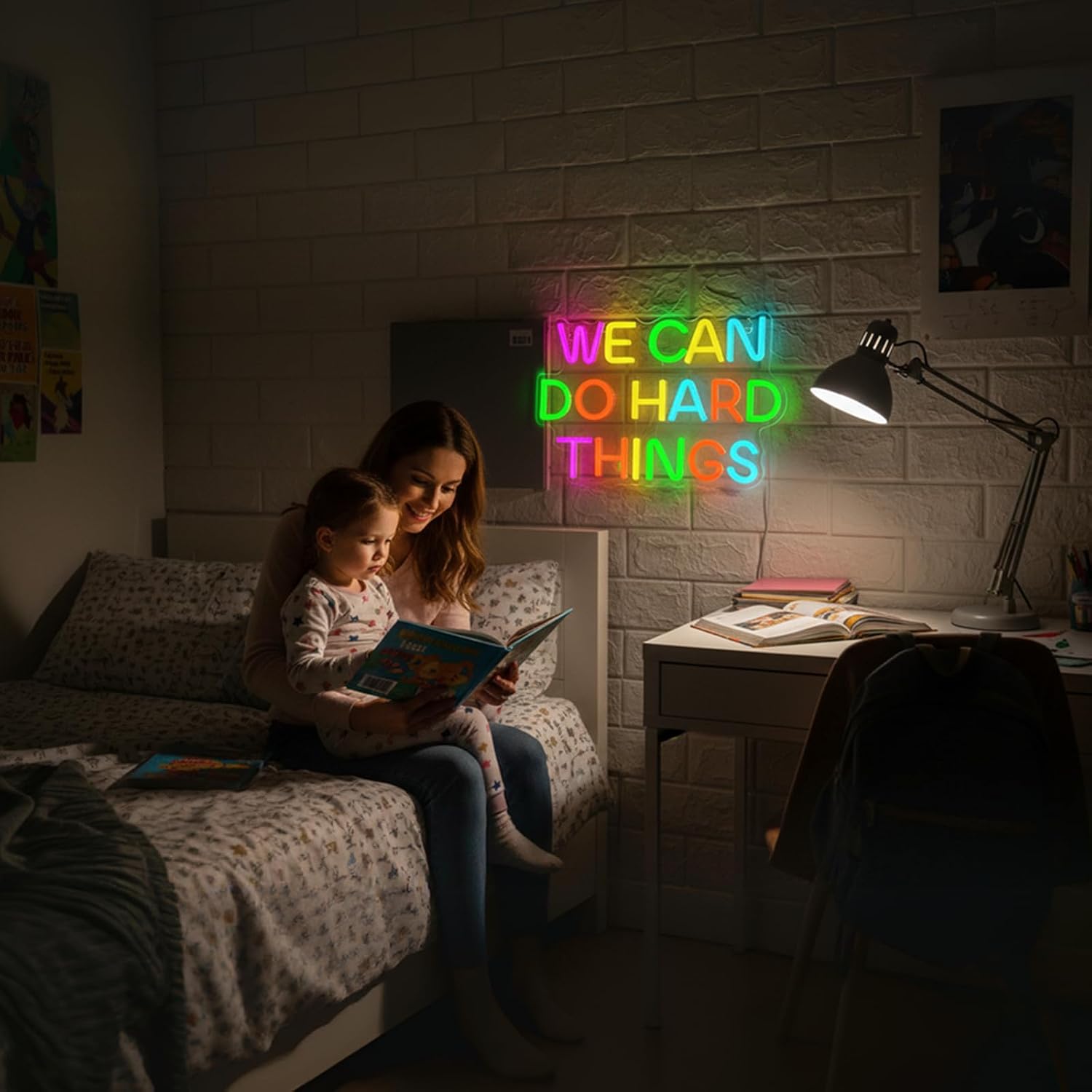 Panneau néon LED « Nous pouvon - Outdoor Lighting Quotes avis et prix