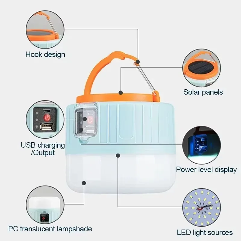 Lanterne solaire de Camping LE - Outdoor Lighting Lanterns avis et prix