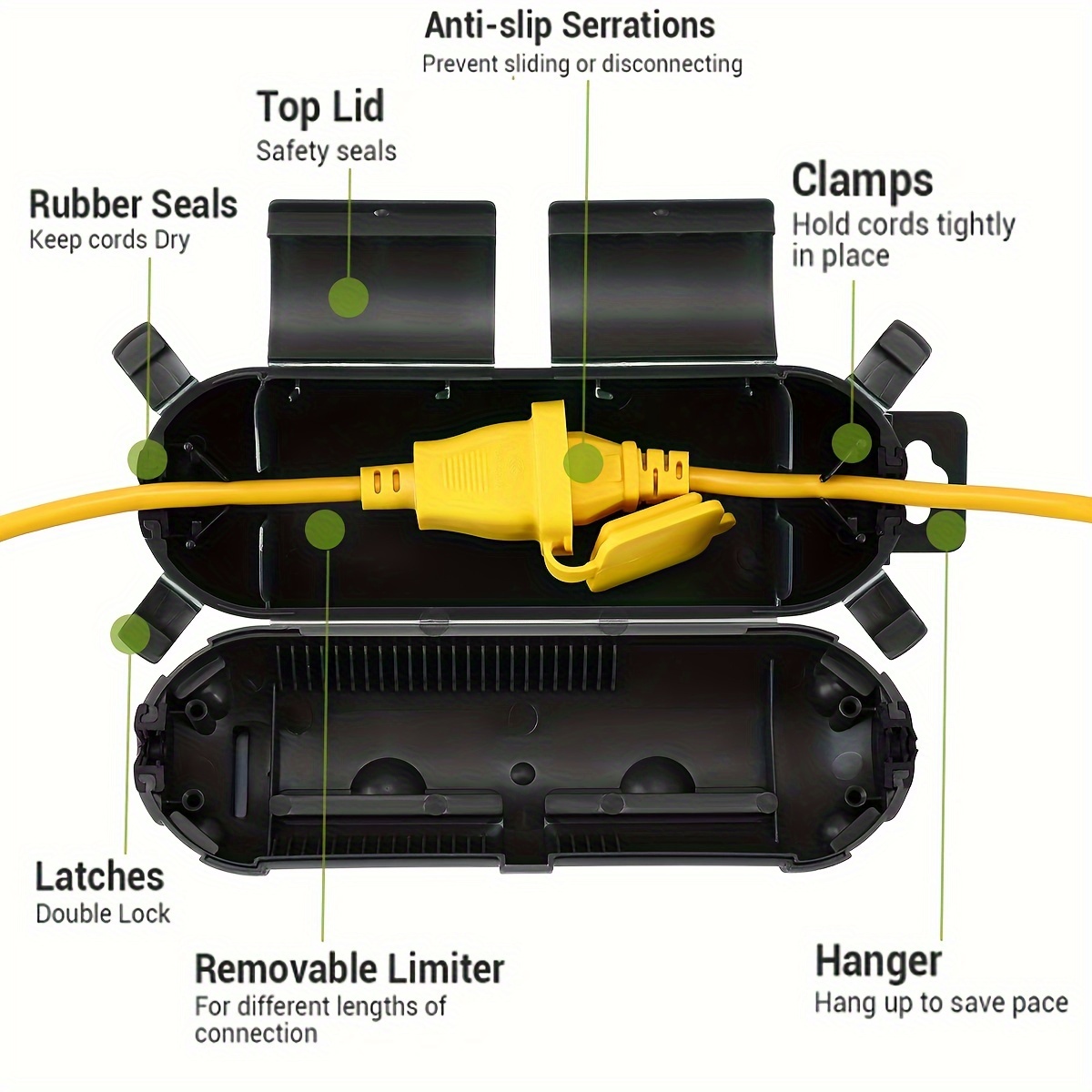 Couvercle de sécurité de prote - Outdoor Lighting Cable avis et prix
