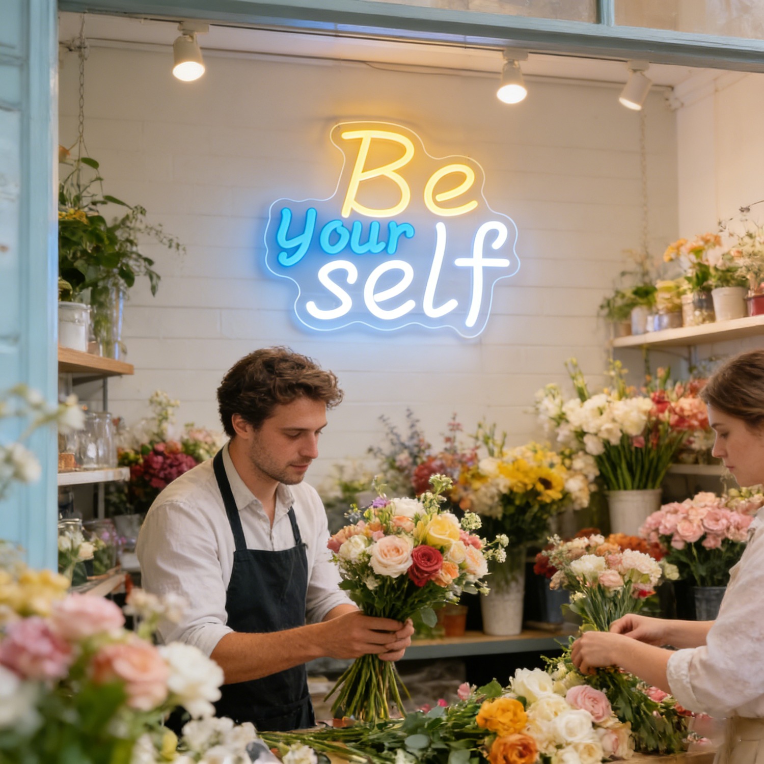 Enseigne néon LED inspirante « - Outdoor Lighting Quotes avis et prix