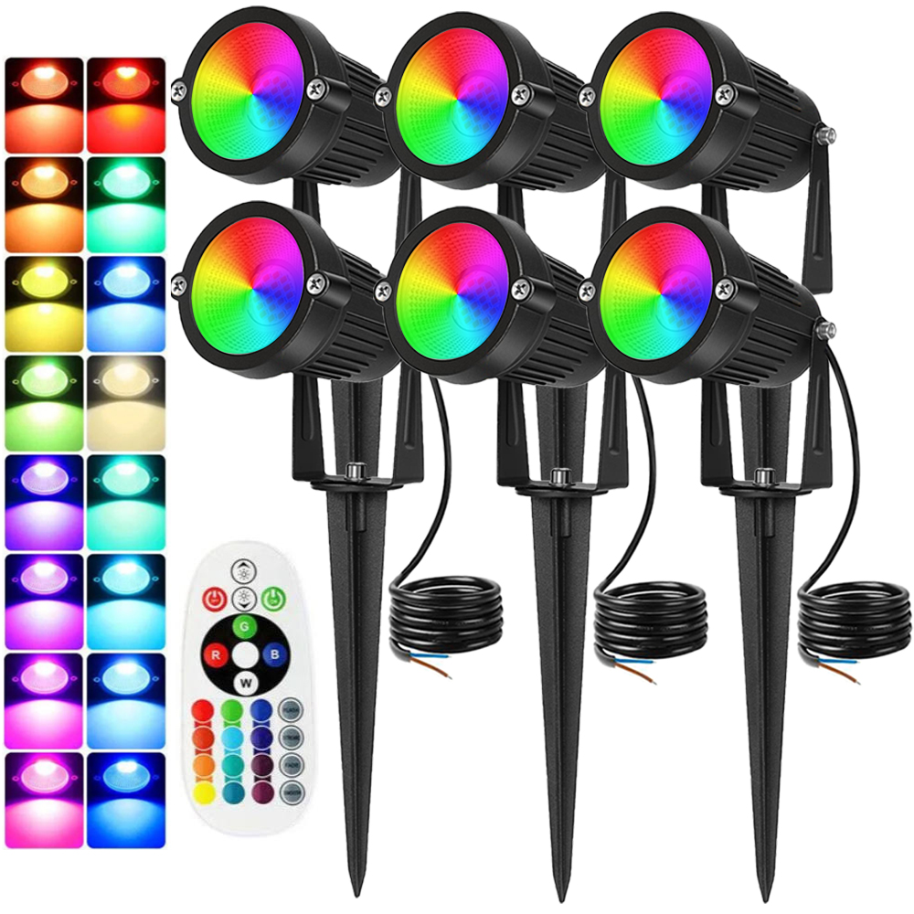 Éclairage paysager RGBW 10W av - Outdoor Lighting Waterproof avis et prix