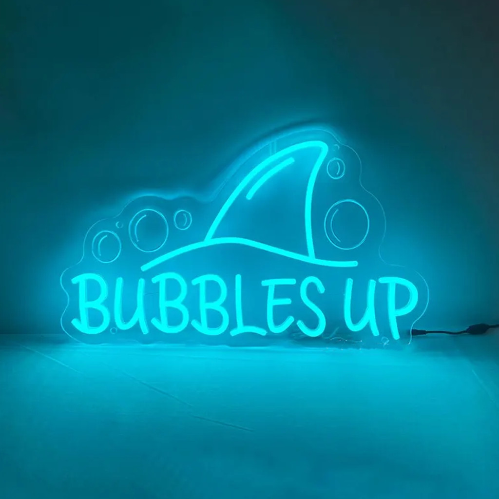 Enseigne néon Bubbles Up, ense - Outdoor Lighting Quotes avis et prix