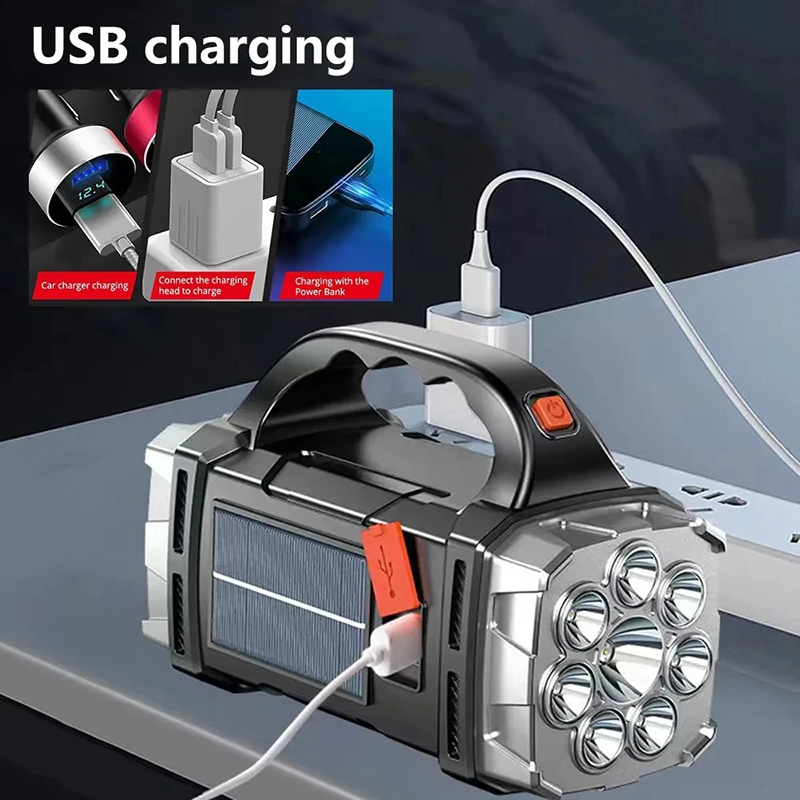 Lampe de poche solaire LED, pu - Outdoor Lighting Portable avis et prix